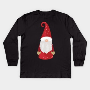 Scandinavian Gnome Kids Long Sleeve T-Shirt